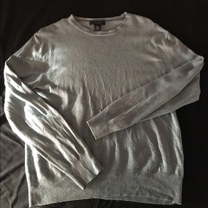 Banana republic gray silk cashmere womens size M